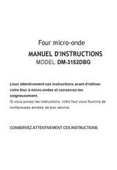 Daewoo DM-3152DBG Manuel D'instructions