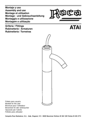 Roca ATAI Instructions De Montage Et Utilisation