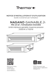 Thermor NAGANO IG50MP-NG Notice D'installation Et D'utilisation