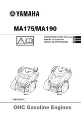 Yamaha MA175 Manuel D'utilisation