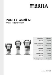 Brita PURITY Quell ST Mode D'emploi