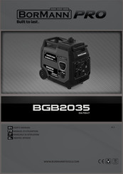 BorMann Pro BGB2035 Manuel D'utilisation