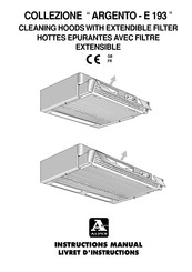 Alpes Inox ARGENTO-E 193 Série Livret D'instructions