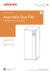 Atlantic Axeo NOx Duo F30 Installation