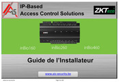 AIS SECURITY ZKTECO INBIO460 Guide De L'installateur