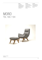 Moro TDL 100 Instructions D'installation