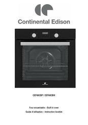 CONTINENTAL EDISON CEF80CBIX Guide D'utilisation