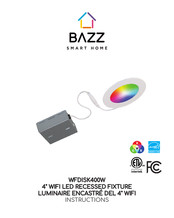 BAZZ WFDISK400W Instructions