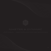 Master & Dynamic MW60 Mode D'emploi