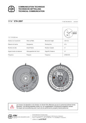 eta 2897 Fiche Technique