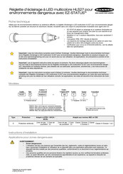 Banner HLS27 Serie Fiche Technique