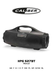 Caliber HPG 527BT Mode D'emploi