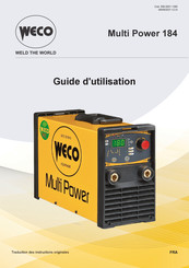 Weco Multi Power 184 Guide D'utilisation