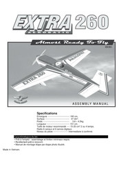 Seagull Models EXTRA 260 ARTF Manuel D'instructions