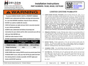 Horizon Global CQT76182 Instructions D'installation