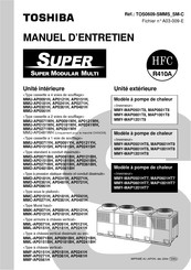 Toshiba Super Modular Multi MMD-AP0961H Manuel D'entretien