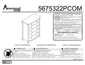 Ameriwood HOME 5675322PCOM Manuel D'instructions