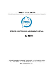 EUROM ATMB Marine IG 2000 Manuel D'utilisation