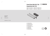 Bosch PowerTube 750 Notice D'utilisation D'origine