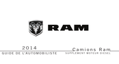 Chrysler RAM 3500 2014 Guide De L'automobiliste