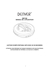 Denver DMP-380 Manuel De L'utilisateur
