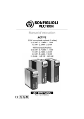BONFIGLIOLI VECTRON ACTIVE Serie Manuel D'instructions