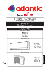 Atlantic Fujitsu ASYG 7 LECA Manuel D'instructions