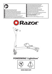 Razor POWERWING Lightshow Mode D'emploi