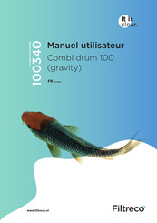 Filtreco Combi drum 100 Manuel Utilisateur