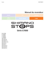 Shimano Steps SM-CRE70 Manuel Du Revendeur
