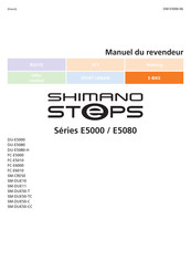 Shimano Steps FC-E5000 Manuel Du Revendeur