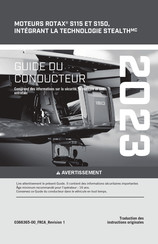 BRP Rotax S115 Guide Du Conducteur