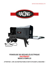 Racing RACFBE65T Mode D'emploi