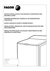 Fagor Innova 2FET-76 Notice D'installation, D'utilisation Et D'entretien