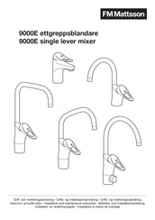 FM Mattsson 9000E Tronic Installation Et Notice De Montage