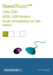 THOMSON SpeedTouch USB/330 Guide D'installation Et Utilisateur
