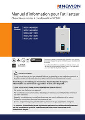 Navien NCB-190/060H Manuel D'information Pour L'utilisateur