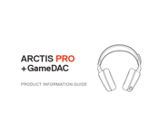 STEELSERIES ARCTIS PRO+GameDAC Guide D'information Sur Le Produit