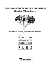 Directed Electronics 220 MAX Livret D'instructions De L'utilisateur