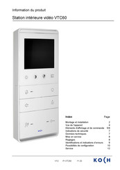 Koch VTC60 Information Du Produit