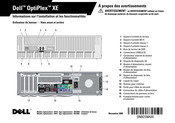Dell OptiPlex XE Informations Sur L'installation Et Les Fonctionnalités