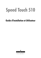 Alcatel Speed Touch 510 Guide D'installation Et Utilisateur