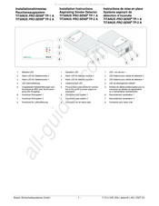 Bosch TITANUS PRO SENS TP-2 A Instructions De Mise En Place