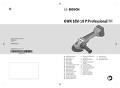 Bosch GWX 18V-10 P Professional Notice Originale