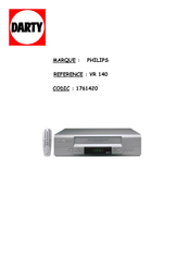 Philips 1761420 Mode D'emploi