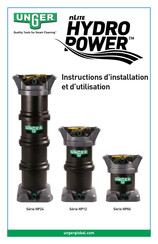 unGer nLite HydroPower HP24 Serie Instructions D'installation Et D'utilisation