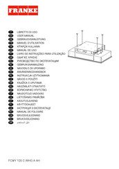 Franke FCMY120CWHG Manuel D'utilisation