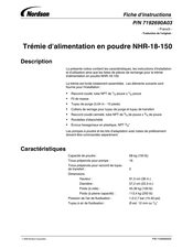 Nordson NHR-18-150 Fiche D'instructions