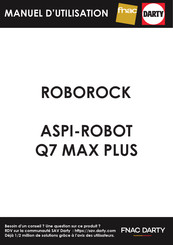Xiaomi Roborock Q7 Max Manuel D'utilisation