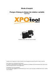 XPOtool 63910 Mode D'emploi